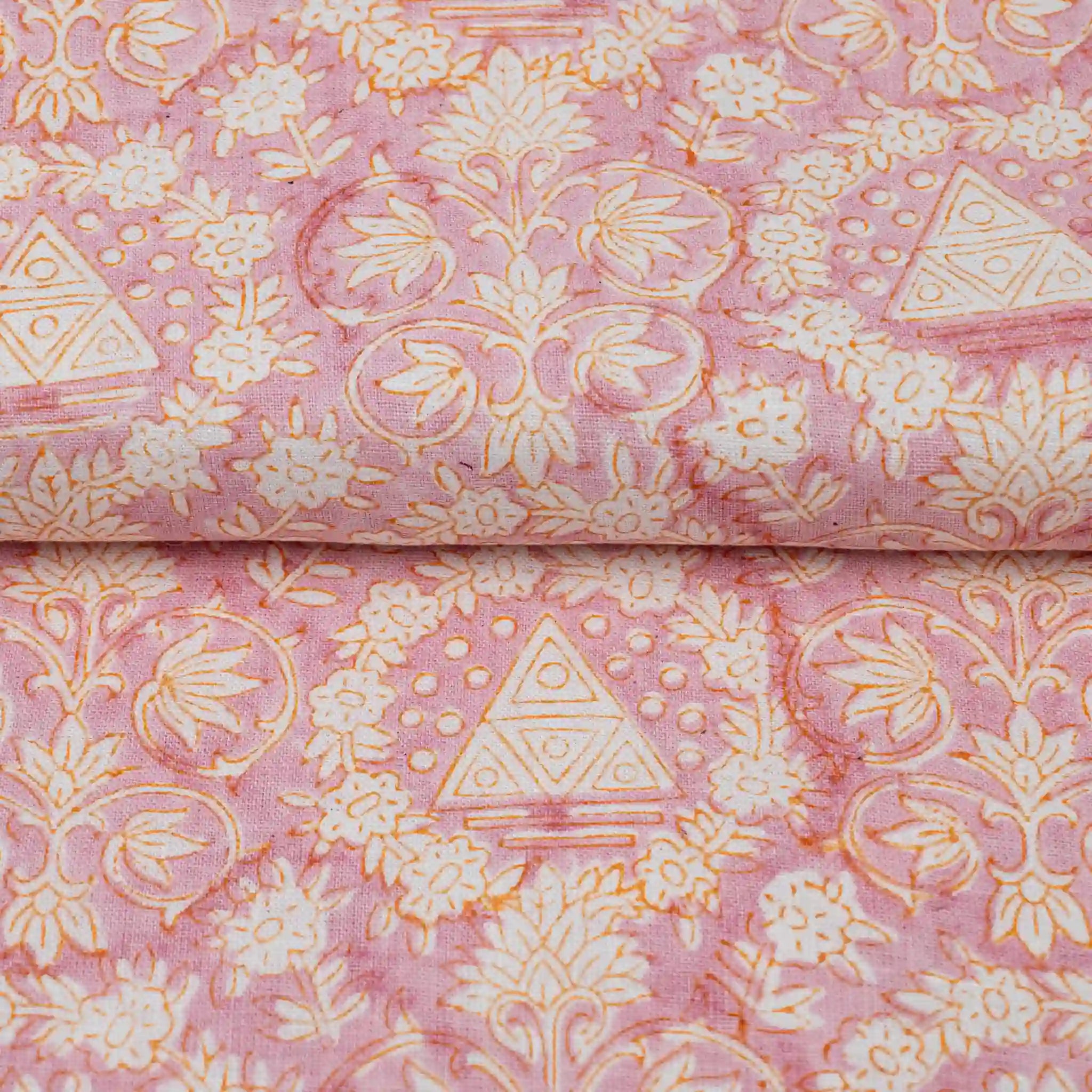 Amber Botanica White Linen Fabric by the Yard
