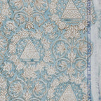 Amber Botanica White Linen Fabric by the Yard