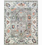 Asher Hand Knotted Oushak Rug 12' x 18' Hand-Knotted