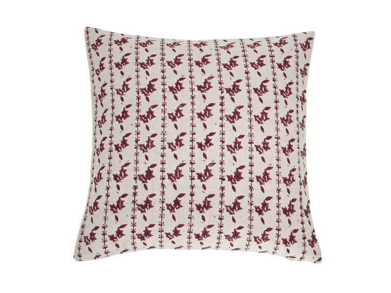 William Ditsy Prints Natural Linen Pillow Cover 26" x 26" Double Sided Pillow Covers