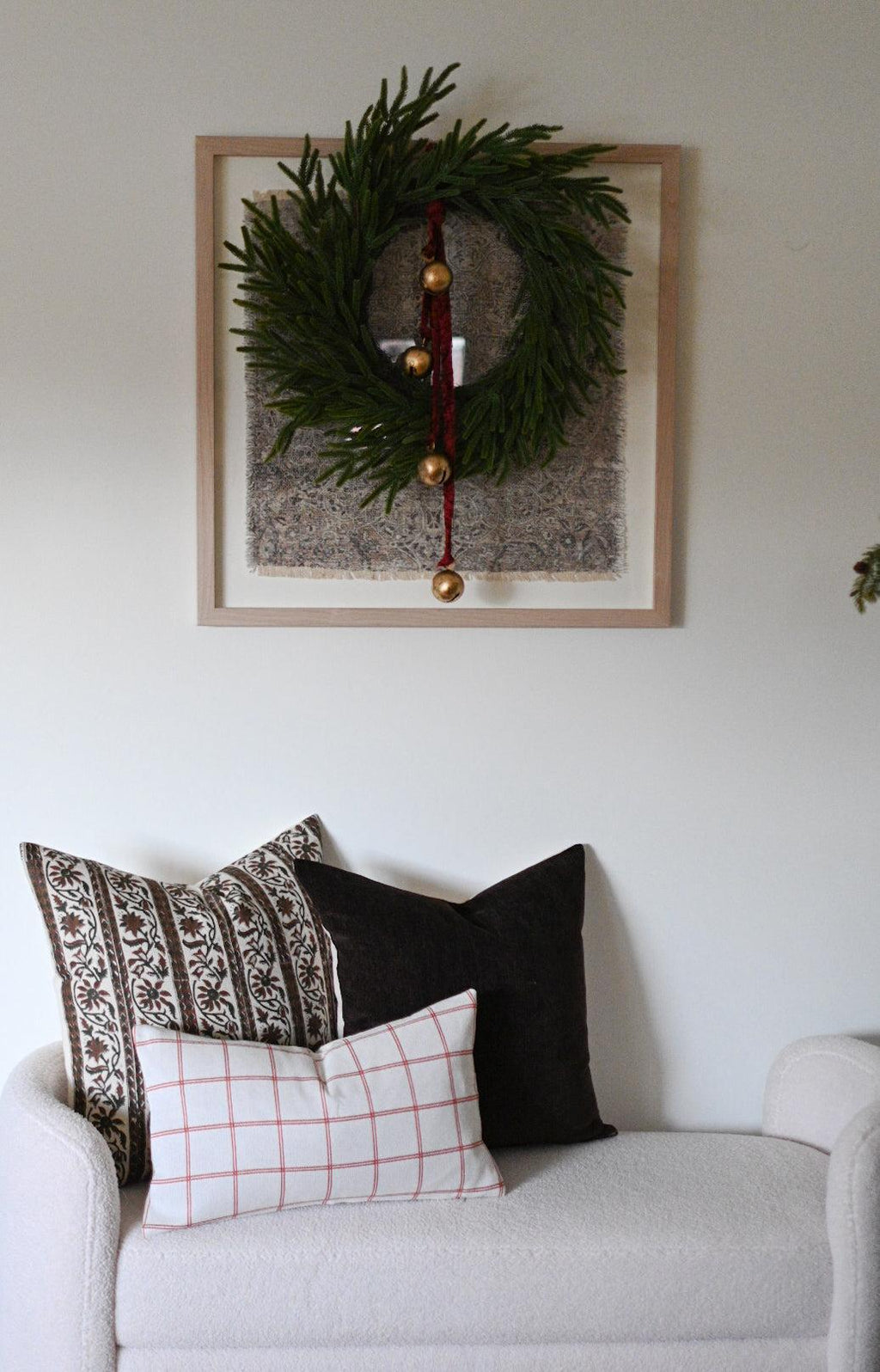 Gold Hanging Jingle Bells Home Decor