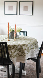 Ivy Botanical Print Table Cloth