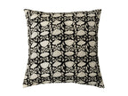 Phoebe Botanical Print Black Pillow Cover Single Sided Pillow Covers