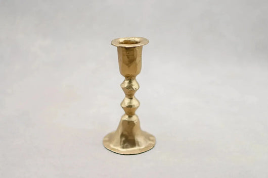 Gold Candle Holders, 2 sizes - Maple Village Lane