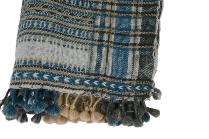 Bhujodi Table Runner - Multicolor - Maple Village Lane