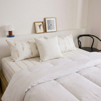 Dots and Linear Bedsheet Set Bedsheet