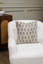 Bette Ditsy Prints Warm White Pillow Cover Pillow Covers