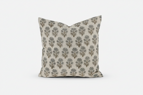 Bette Ditsy Prints Warm White Pillow Cover Pillow Covers