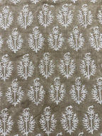 Juniper Block Print Linen Linen Fabric