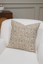 Odine Botanical Print Oat Pillow Cover Pillow Covers