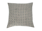 Levi Geometric Natural Linen Pillow Cover 26" x 26" Double Sided Pillow Covers