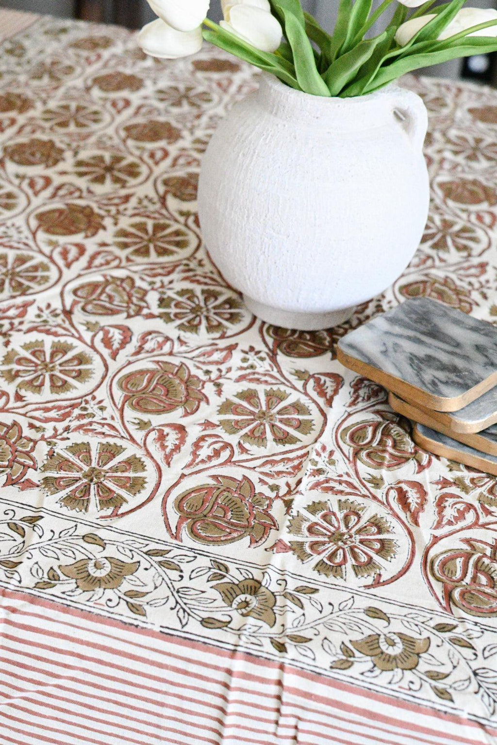 Dawn Botanical Print Table Cloth Table Cloth