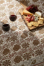 Dawn Botanical Print Table Cloth Table Cloth