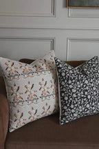 Anastasia Abstract Natural Linen Pillow Cover Pillow Covers