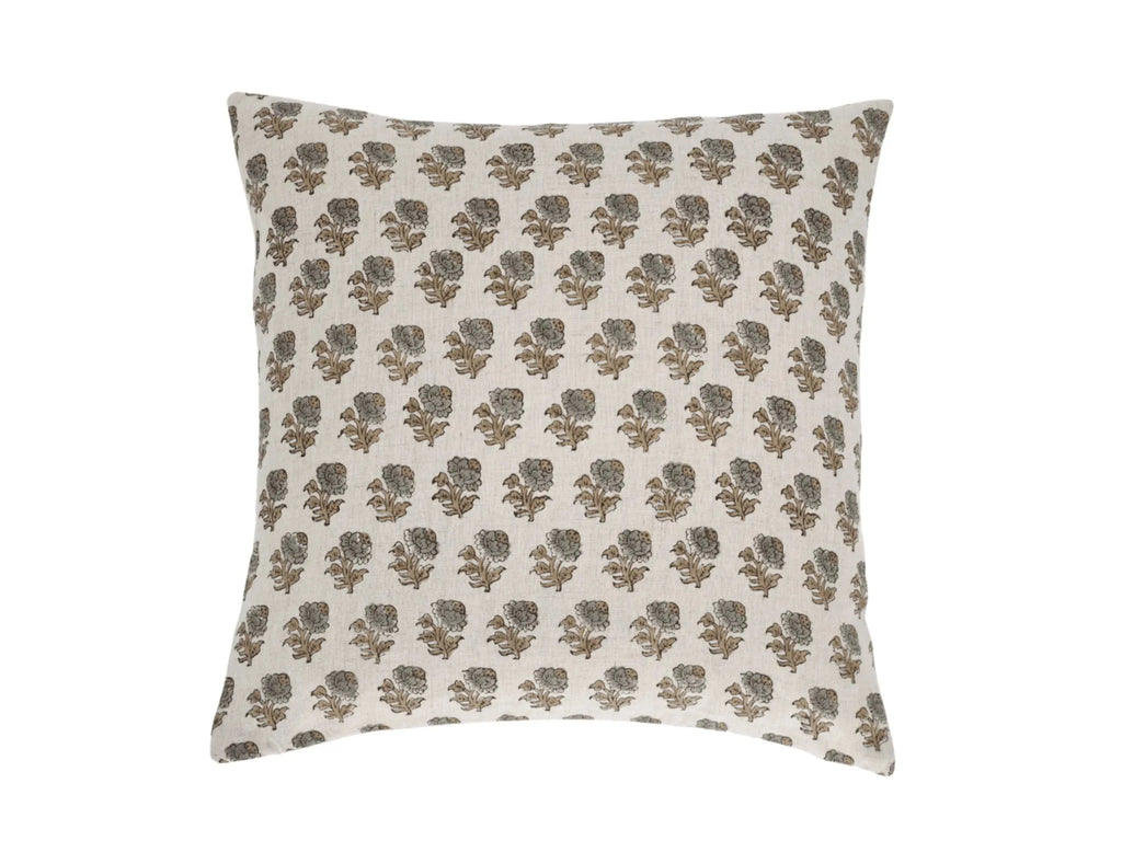 Alice Ditsy Prints Warm White Pillow Cover 26" x 26" Double Sided Pillow Covers