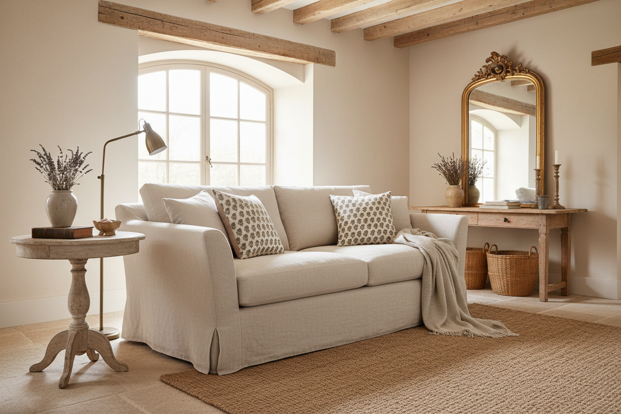 Alice Ditsy Prints Warm White Pillow Cover Pillow Covers