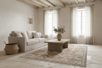 Calder Handwoven Jute-Blend Rug Handwoven
