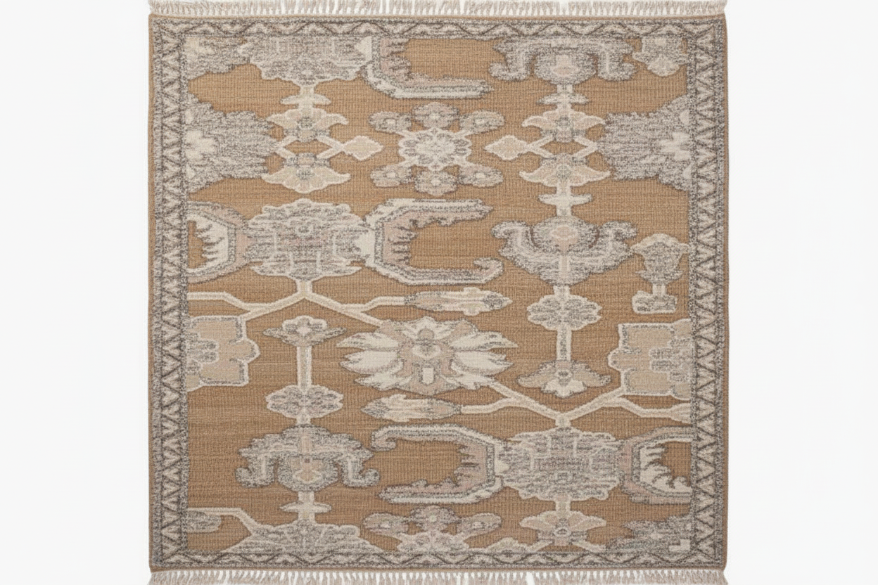 Calder Handwoven Jute-Blend Rug Handwoven