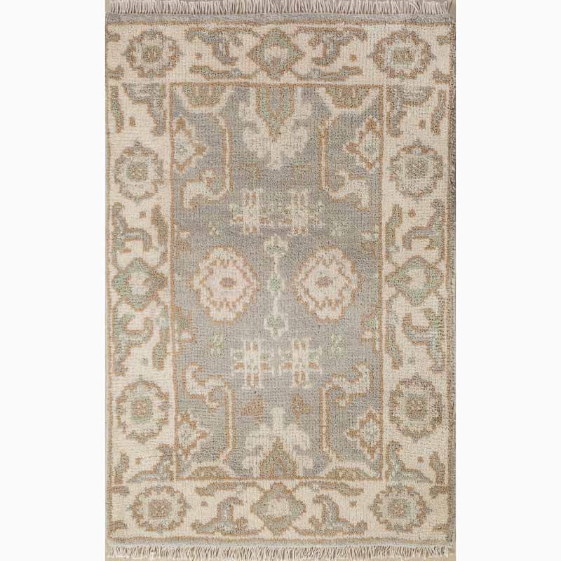 Celandine Hand-Knotted Wool Oushak Rug 12' x 18' Hand-Knotted