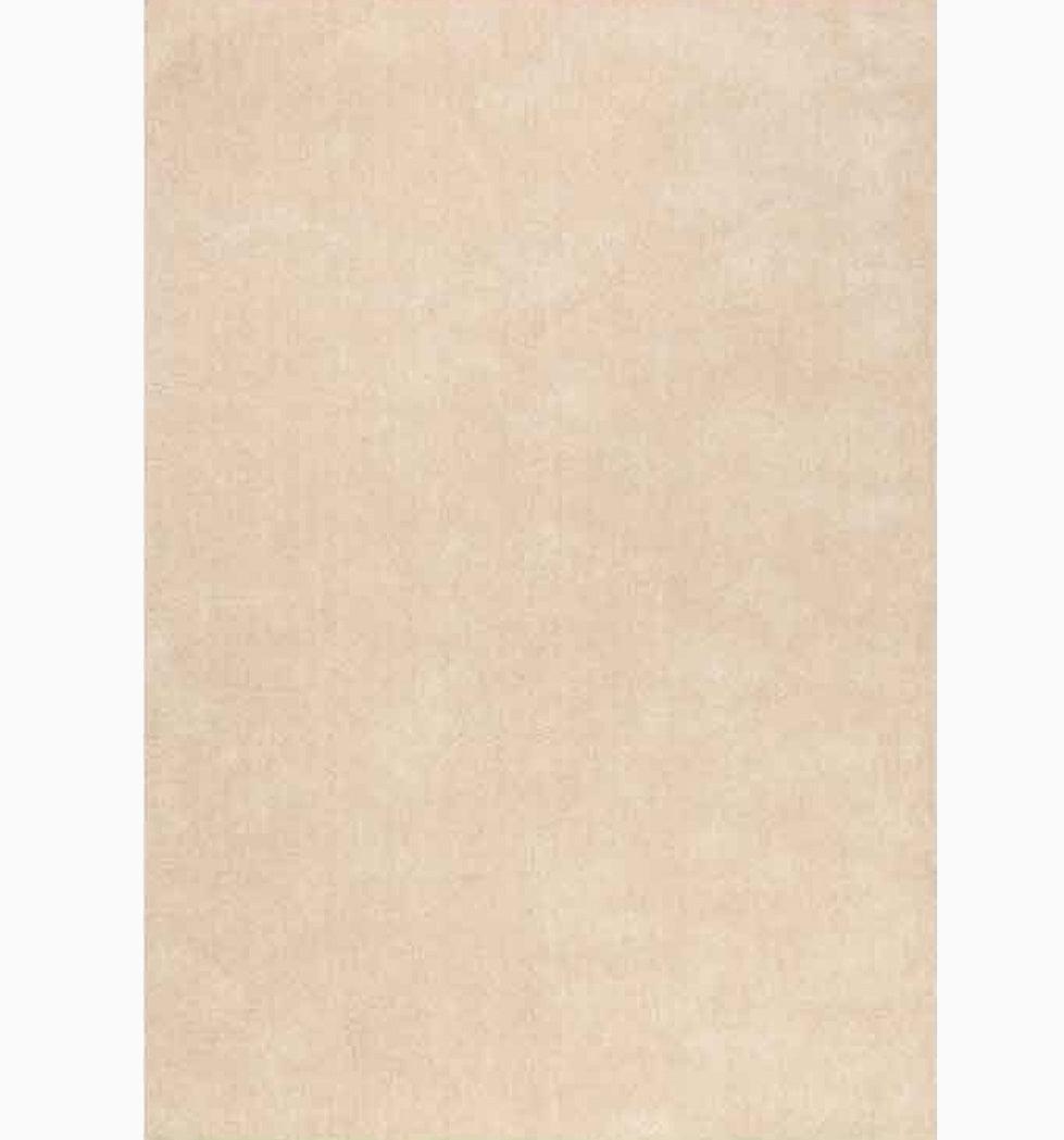 Champagne Hand Loomed Solid Wool Rug 12' x 18' Hand Loomed