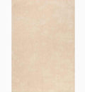 Champagne Hand Loomed Solid Wool Rug 12' x 18' Hand Loomed