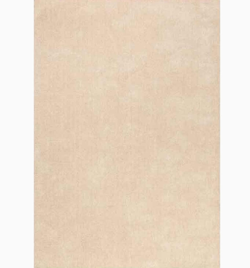Champagne Hand Loomed Solid Wool Rug 12' x 18' Hand Loomed
