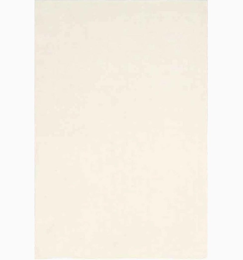 Cloud White Hand-Loomed Wool Rug 12' x 18' Hand Loomed