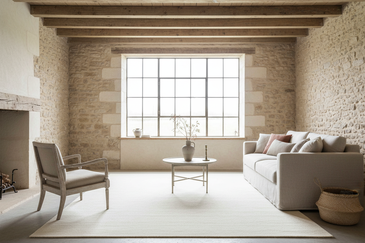 Solid light beige color swatch