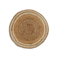 Coastline Natural & White Woven Jute Placemats