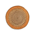 Coastline Natural & Orange Woven Jute Placemats
