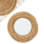 Coastline Natural Woven Jute Placemats