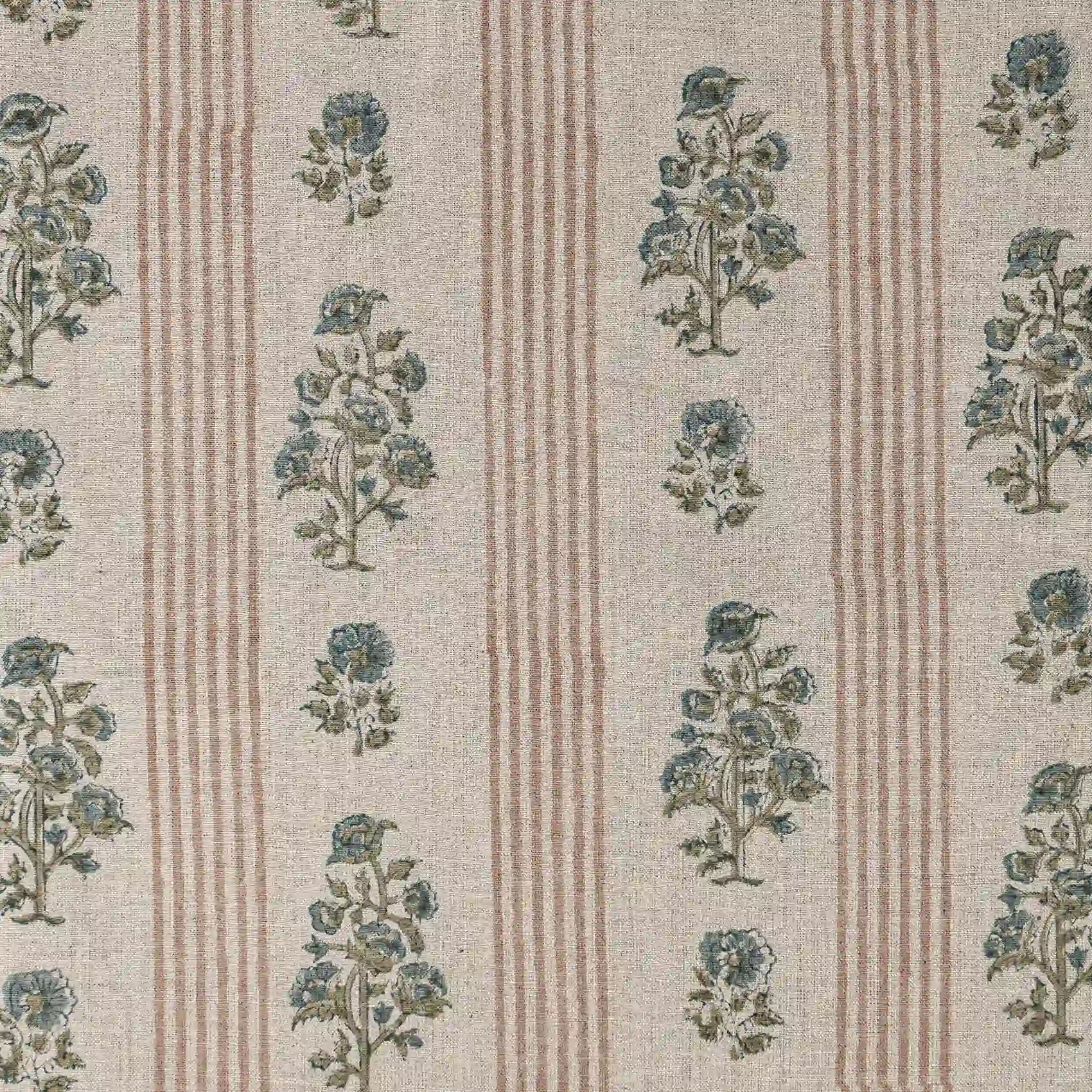 Conservatory lane Natural Linen Fabric by the Yard