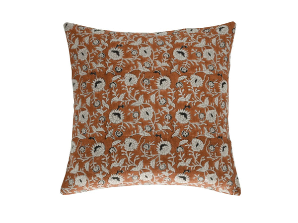 Martha Block Print Pillow Cover