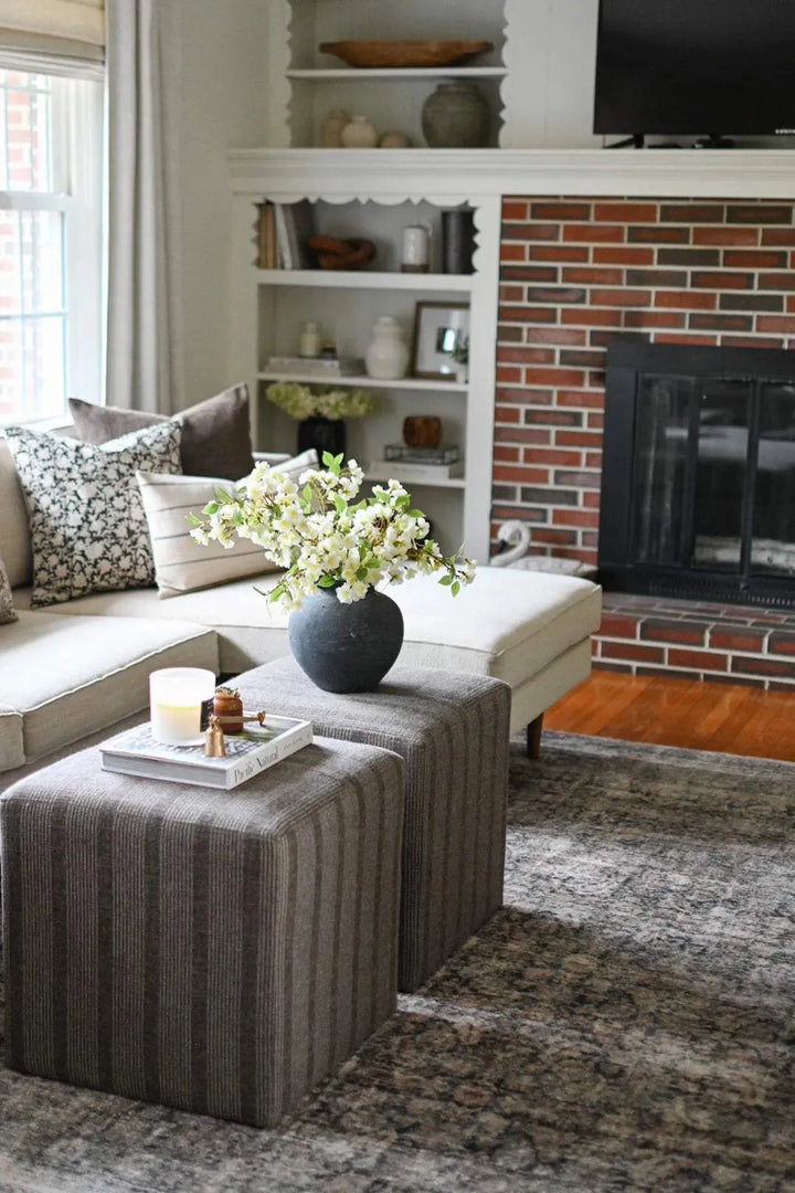 Franny Woven Pillow Cover - Maple Village Lane