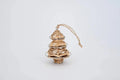Wicker Christmas Tree Ornament Home Decor