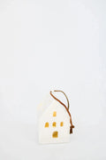 White Ceramic LED House Ornament, 4 Styles House 1 Home Decor