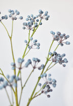 28.5" Faux Blue Berry Spray