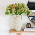 Faux Snowball Hydrangea Stem Faux Flowers