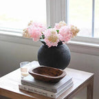 Faux Pink Hydrangea Stem Faux Flowers