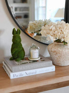 Carrie Glass Candle Cloche Vanilla Jasmine Candles