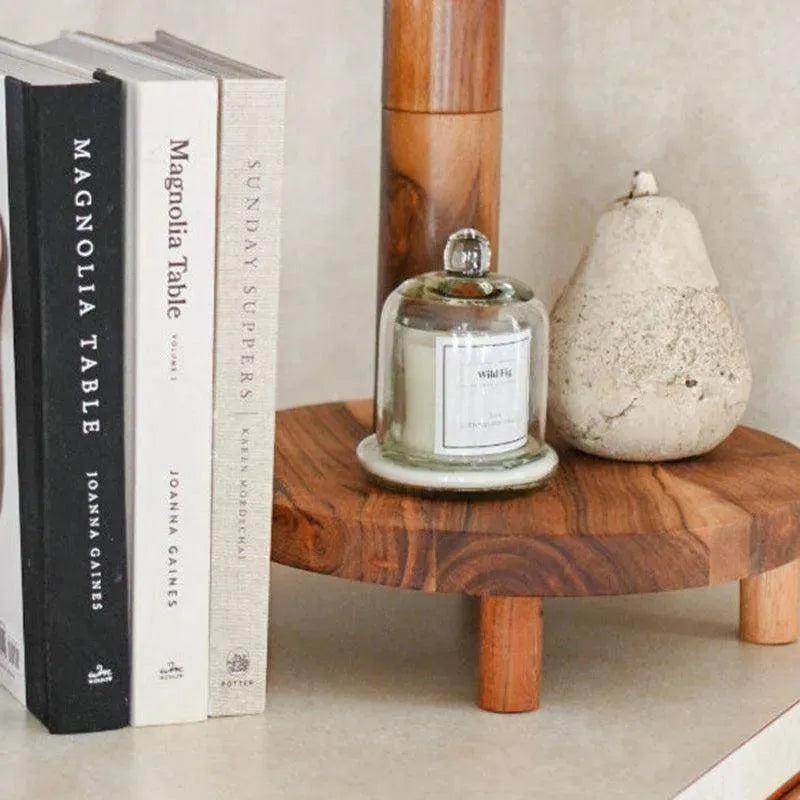Carrie Glass Candle Cloche Candles