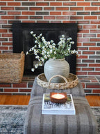 Vanilla Jasmine Wooden Dough Bowl Candle Candles