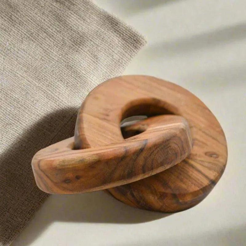 Oversized Wooden Knot Home Decor
