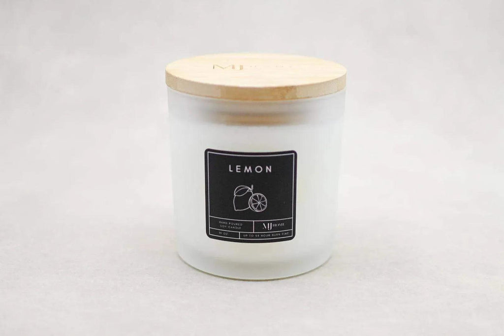 The Soy Candle Lemon Candles