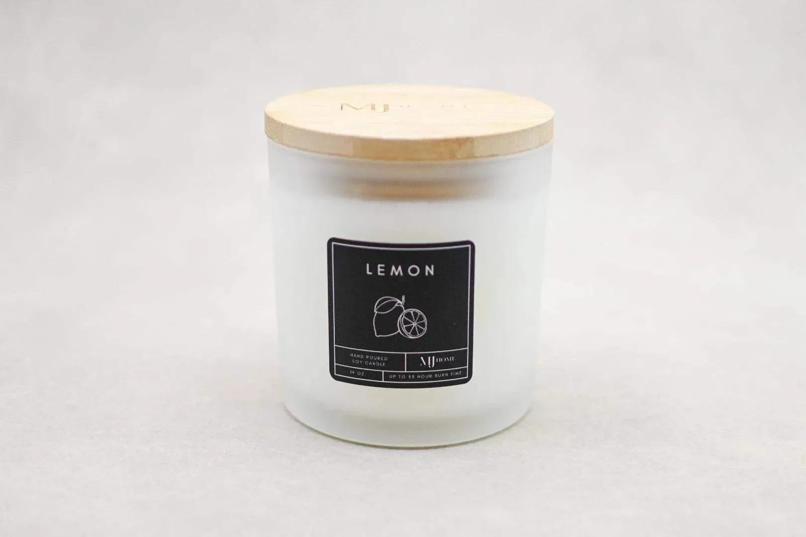 The Soy Candle Lemon Candles