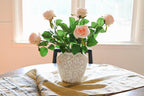 Faux Rose Set of 2 Faux Flowers