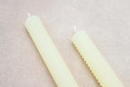 Unscented Hobnail Tapers, Set of 2 Candles