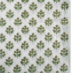Oatfield White & Light Beige Cotton Voile Fabric