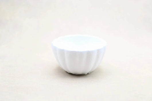 Textured White Bowl - Maple Village Lane