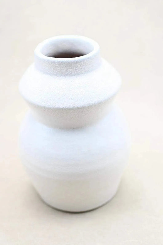 Modern White Vase - Maple Village Lane